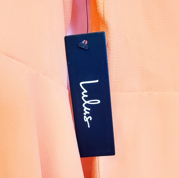 ONE LEFT! Lulu's Center of Attn. Orange Dress - Picture 7 of 7